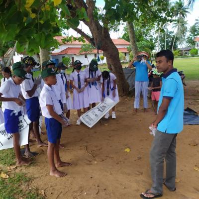 දික්වැල්ල වෙරළ පිරිසිදු කිරීමේ ව්‍යාපෘතිය 